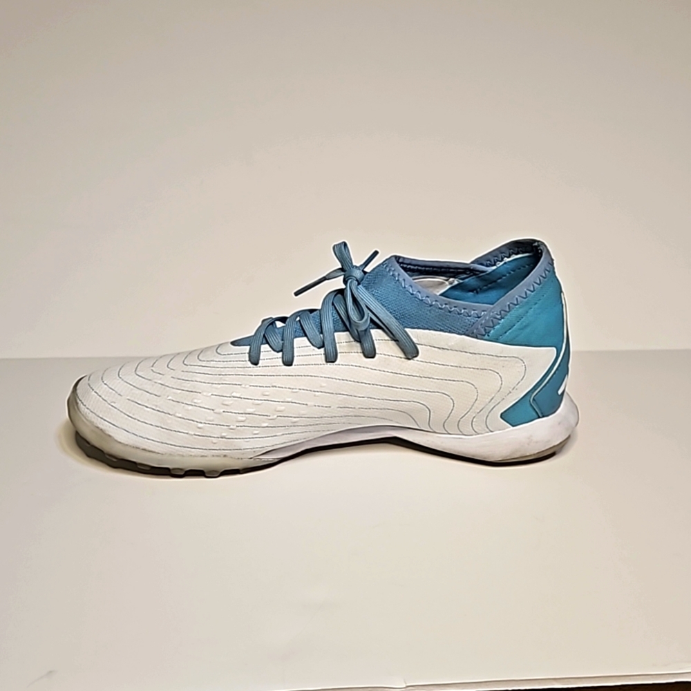 Adidas Copa Sense.3 TF Turf Soccer Shoes Mens White Sky‎ Blue Cleats GW4963